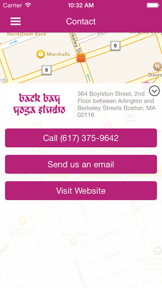 【免費健康App】Back Bay Yoga Studio-APP點子