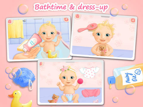 Скачать игру Sweet Baby Girl Dream House, Bath Time, Dress Up, Baby Care and Birthday Party - Kids Game