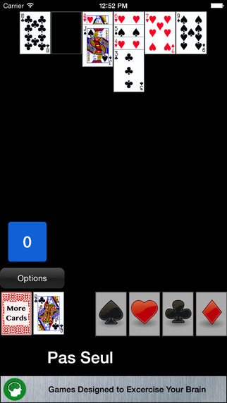 【免費遊戲App】Pas Seul Solitaire-APP點子