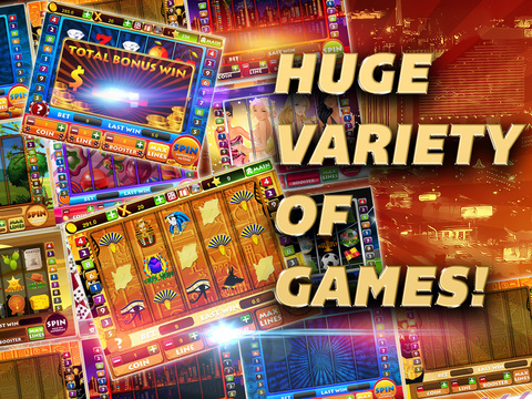 Pharaoh Slots - Egypt Gambling Slot Machine From Luxor for iPad screenshot 2