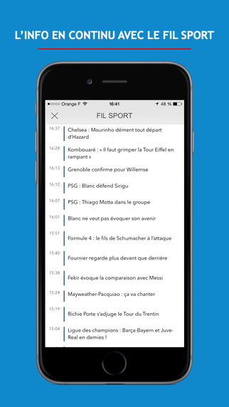 【免費運動App】RMC Sport : actualités et résultats sportifs (Football, Mercato, Tennis, Rugby, Basket...)-APP點子