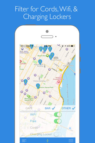 ChargeUpApp NYC - charging locations, wifi, cords, & more! screenshot 2