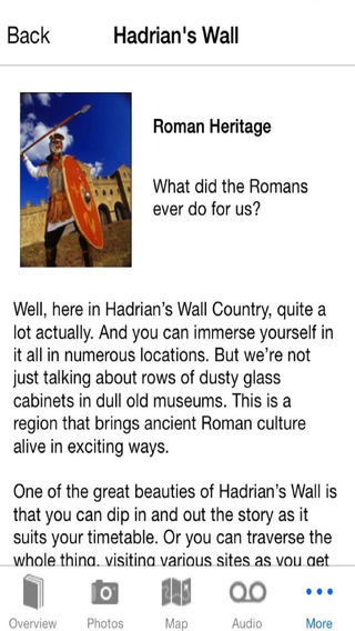 【免費旅遊App】Hadrian's Wall-APP點子