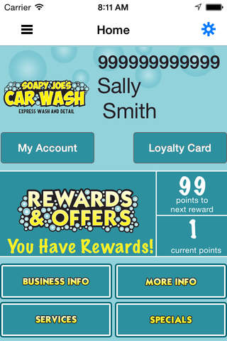 Soapy Joe's Rewards screenshot 3