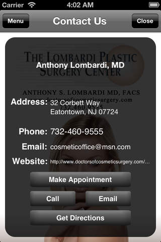 Lombardi Plastic & Cosmetic Surgery screenshot 2