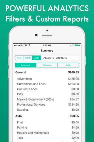 REX - Expense Tracker & Mileage Log for Real Estate Agents screenshot 3