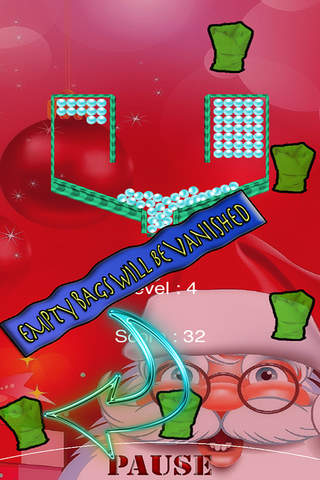 Fill Santa Bag With Ball - Super Candy Smash pinball Effect screenshot 4