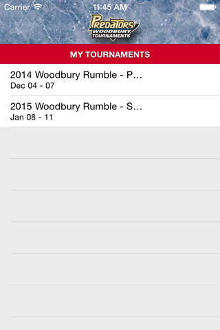 Woodbury Hockey Tournaments screenshot 2
