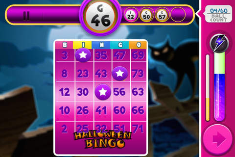 Aaah! Halloween Bingo Casino Bash Free screenshot 2
