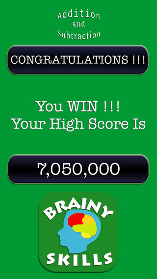 【免費教育App】Brainy Skills Addition and Subtraction-APP點子