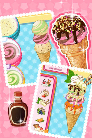 Make Ice Cream - cooking games kids screenshot 2