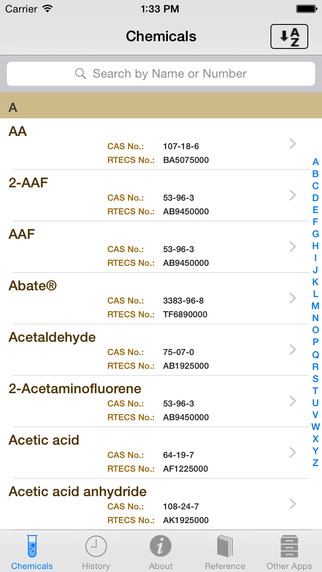 【免費醫療App】NIOSH Pocket Guide to Chemical Hazards (NPG)-APP點子