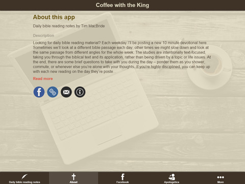 【免費教育App】Coffee with the King-APP點子