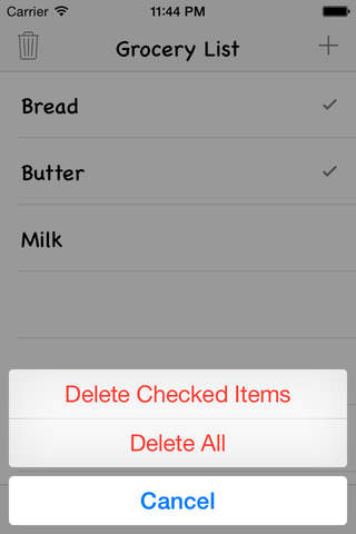 Grocery List App screenshot 3