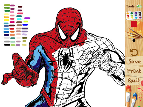 Super Hero Paint for Avenger screenshot 3
