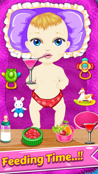 【免費遊戲App】USA Celebrity New Baby Born Games-APP點子