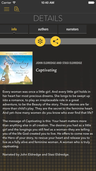 Captivating by John and Stasi Eldredge