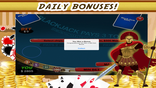 免費下載遊戲APP|Zeus Blackjack 21 PRO - High Roller Vegas Casino-style Game app開箱文|APP開箱王