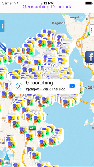免費下載交通運輸APP|Geocaching Denmark app開箱文|APP開箱王