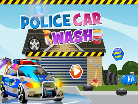 免費下載遊戲APP|Police Car Wash Salon Cleaning & Washing Simulator app開箱文|APP開箱王