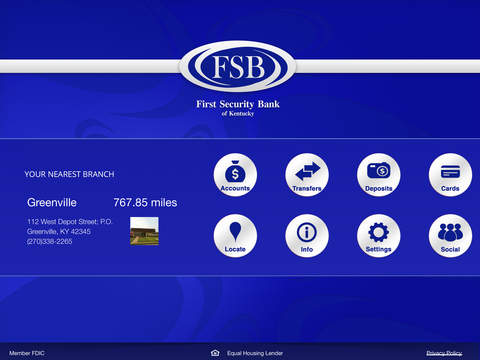 FSB of KY for iPad