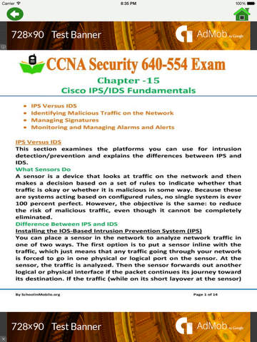 免費下載教育APP|CCNA Security 640-554 Exam app開箱文|APP開箱王