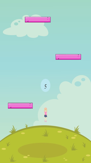 【免費遊戲App】Hop Hop Little Girl Mania - Speed Jump Survival Game-APP點子