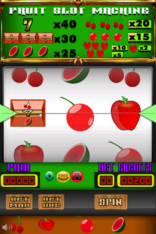 Fruit Slot Machine : Free Casino screenshot 3