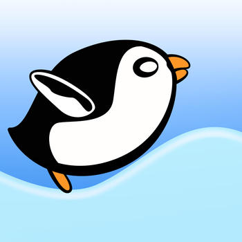 Crazy Penguin Avalanche Racer Pro - amazing downhill racing game LOGO-APP點子