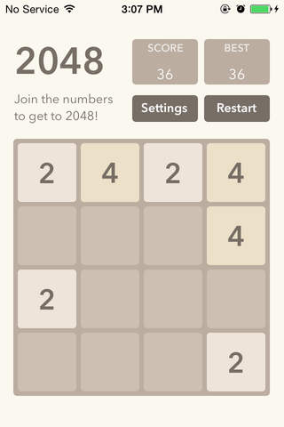 2048 Random On Square screenshot 4