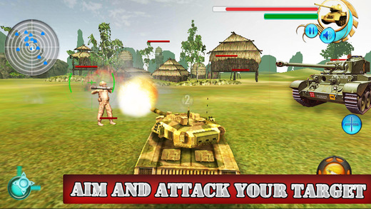 Tanks Attack – Shoot Fight Blitz recon be a battlefield Warfare Hero