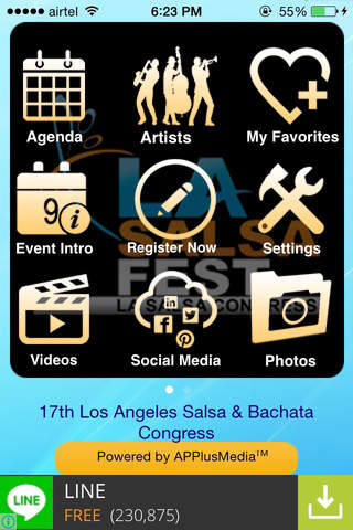 L.A. Salsa Congress screenshot 2