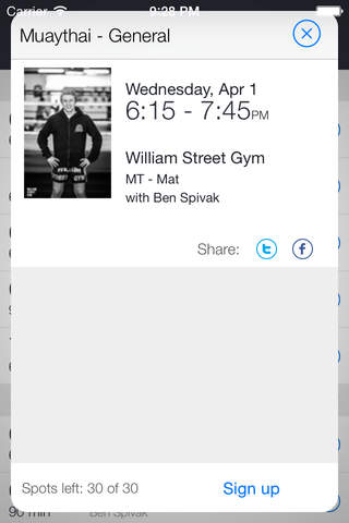 William Street Gym screenshot 2