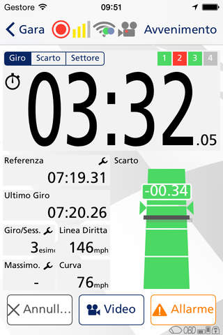 MICHELIN Moto Lap Timer screenshot 2
