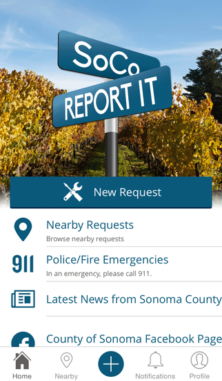 Sonoma County Report It