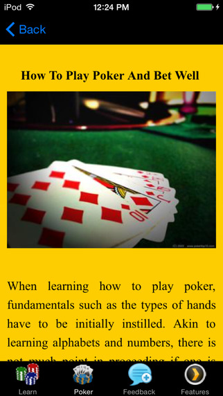 【免費娛樂App】How to Play Poker - Become a Winner-APP點子