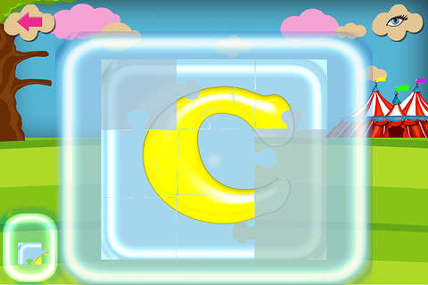 ABC Puzzles Letters Preschool Learning Experience Game screenshot 4