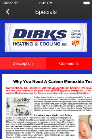 Dirks Heating & Cooling screenshot 3