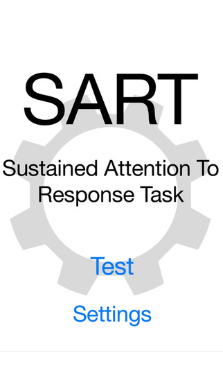 【免費教育App】SART: Sustained Attention to Response Task-APP點子