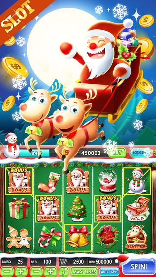 Slots Machines - Christmas Slots Vegas Slots