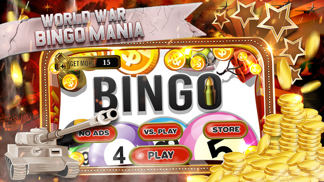Bingo of World War “Pop Warriors Casino bash Vegas Edition”