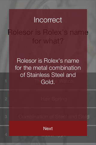 Rolex Quiz screenshot 3