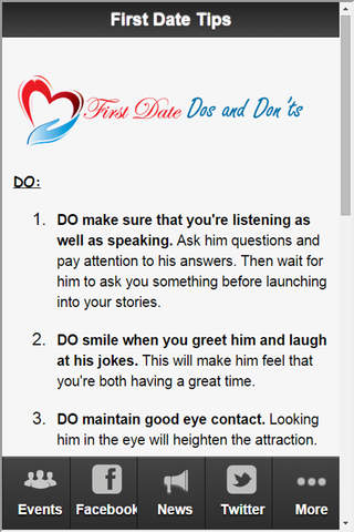 Dating Advice for Women screenshot 2