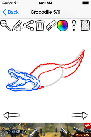 Learn How To Draw Wild Animals screenshot 2