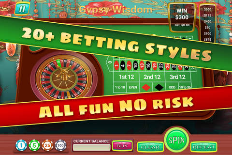 Gypsy Wisdom Fortune Roulette - PRO - Vegas Casino Game screenshot 4