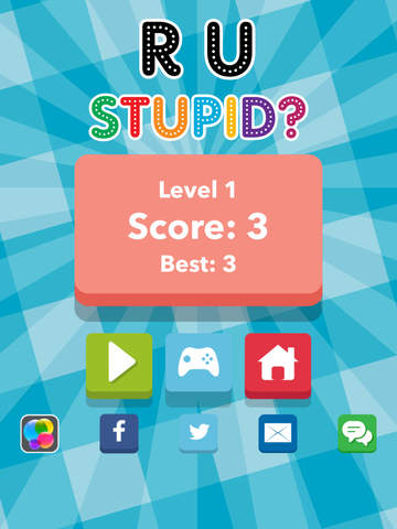 【免費遊戲App】Are you Stupid? - BrainWars Math Game Solver Trivia-APP點子