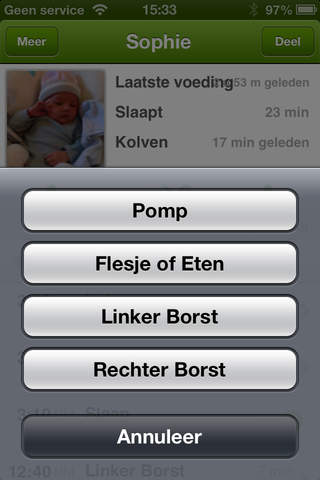 Baby by Smallnest - Track Breastfeeding, Sleep and Diapers screenshot 3