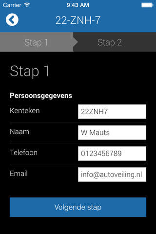 Verkoop Service Autoveiling.nl screenshot 2
