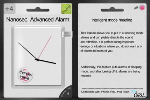 Nanosec: Advanced Alarm+ screenshot 2