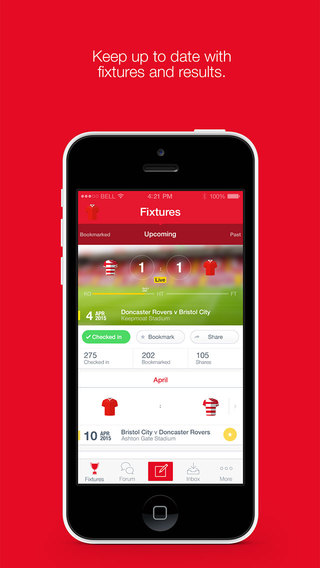 Fan App for Bristol City FC